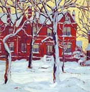 Houses Group 1919 By Lawren Harris