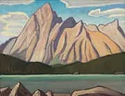 Mount Sampson Maligne Lake 1924 By Lawren Harris