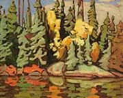 Sand Lake Algoma 1921 By Lawren Harris
