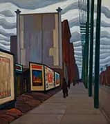 Street Scene By Lawren Harris