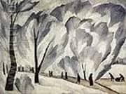 Hoar Frost c1910 By Natalia Goncharova