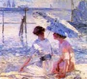 Summer Day at Newport By Catherine Wiley