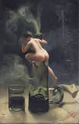 Le Vin Ginguet 1886 By Luis Ricardo Falero