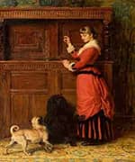 Cupboard Love 1881 By Briton Riviere