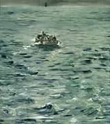Rochefort's Escape c1881 By Edouard Manet