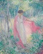 In The Garden 1916 By Edmund William Greacen