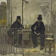 The Absinthe Drinkers 1881 By Jean Francois Rafaelli