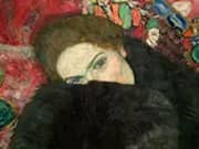 Lady with Muff aka Dame mit Muff 1916 By Gustav Klimt
