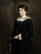 A Jersey Lily 1829 By Sir John Everett Millais