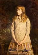 Sweetest Eyes Were Ever Seen By Sir John Everett Millais