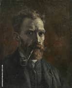 Self Portrait 1886 By Vincent van Gogh