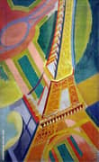 Eiffel Tower 1926 A By Robert Delaunay