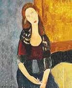 Jean Hebuterne Sitting 1918 By Amedeo Modigliani