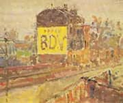 Hampstead Road B.D.V c1910 By Harold Gilman