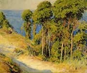 Trees Along The Coast Road to The Sea 1893 By Joseph de Camp