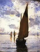 Venice Becalmed 1882 By Joseph de Camp