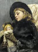 The New Doll By Thomas Benjamin Kennington