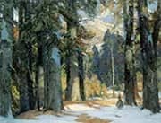 Sunlit Aisles 1922 By John F Carlson