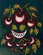 Nature Morte aux Cerises 1925 By Seraphine Louis