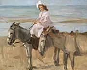On Scheveningen Beach By Isaac Israels