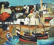 Fishing Village Cornwall 1926 By Christopher Wood
