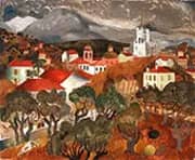 Landscape Near Vence 1927 By Christopher Wood