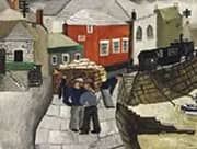 The Red Cottage Mousehole Cornwall 1928 By Christopher Wood