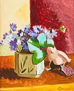 Floral Still Life 2 By Isaac Grunewald