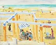 The Blue Pergola II 1933 By Isaac Grunewald