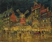 In Moulin Rouge Paris By Konstantin Korovin