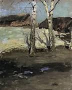 Last Snow By Konstantin Korovin