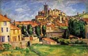 View of Gardanne By Paul Cezanne