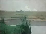 Arques la Bataille 1885 By John Henry Twachtman