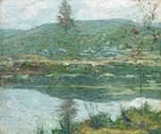 Autumn Mists By John Henry Twachtman