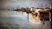 Canal Venice 1877 By John Henry Twachtman