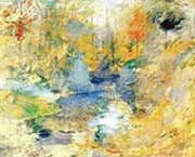 Hemlock Pool Autumn c1900 By John Henry Twachtman