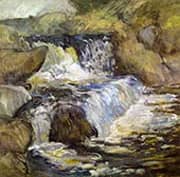 The Cascade By John Henry Twachtman