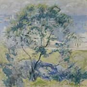 Wild Cherry Trree 1900 By John Henry Twachtman