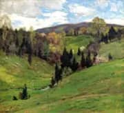 Flying Shadows c1909 By Willard Leroy Metcalf
