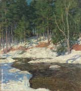 Icebound 1909 By Willard Leroy Metcalf