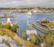 Gloucester Harbour 1895 By Willard Leroy Metcalf