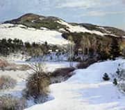 Cornish Hills 1911 By Willard Leroy Metcalf