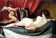 Venus at her Mirror, aka The Rokeby Venus, 1647 By Diego Velazquez