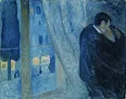 The Kiss by the Window 1892 By Edvard Munch