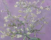 Branches with Almond Blossom Lilac By Vincent van Gogh