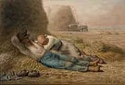 Noonday Rest 1886 By Jean Francois Millet