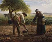 Potato Planders c1861 By Jean Francois Millet