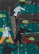 Pool Parlor 1942 By Jacob Lawrence
