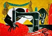 The Seamstress 1946 By Jacob Lawrence