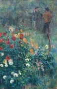 The Garden in The Rue Cortot at Montmartre 1876 By Pierre Auguste Renoir